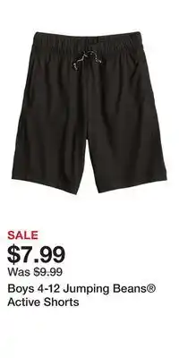 Kohl's Boys 4-12 Jumping Beans Active Shorts offer