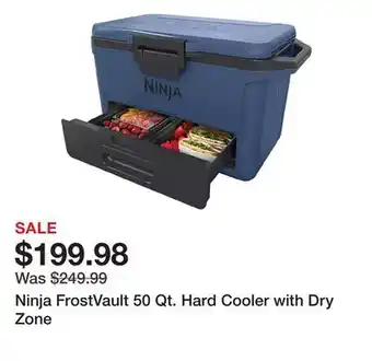 Dick's Sporting Goods Ninja FrostVault 50 Qt. Hard Cooler with Dry Zone offer