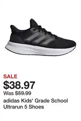 Dick's Sporting Goods adidas Kids' Grade School Ultrarun 5 Shoes offer