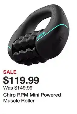 Dick's Sporting Goods Chirp RPM Mini Powered Muscle Roller offer