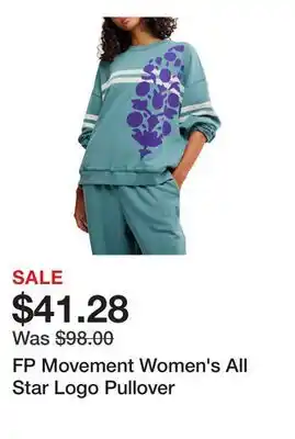 Dick's Sporting Goods FP Movement Women's All Star Logo Pullover offer