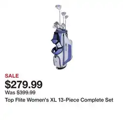 Dick's Sporting Goods Top Flite Women's XL 13-Piece Complete Set offer