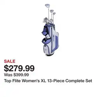 Dick's Sporting Goods Top Flite Women's XL 13-Piece Complete Set offer