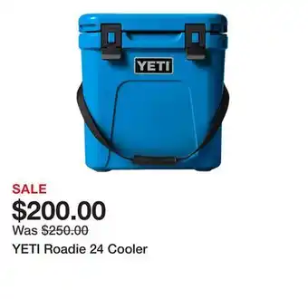 Dick's Sporting Goods YETI Roadie 24 Cooler offer