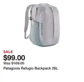 Dick's Sporting Goods Patagonia Refugio Backpack 26L offer