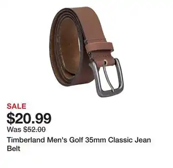 Dick's Sporting Goods Timberland Men's Golf 35mm Classic Jean Belt offer