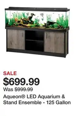 Petsmart Aqueon LED Aquarium & Stand Ensemble - 125 Gallon offer