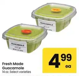 Albertsons Fresh Made Guacamole offer