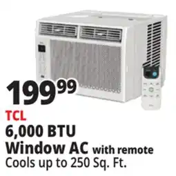 Ocean State Job Lot TCL 6 000 BTU Smart Window Air Conditioner offer