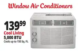 Ocean State Job Lot Cool-Living 5 000 BTU Window Air Conditioner offer