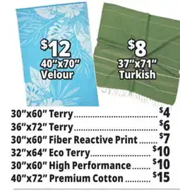 Ocean State Job Lot Beach Towels offer