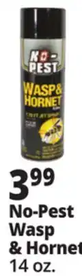 Ocean State Job Lot No-Pest Wasp & Hornet offer