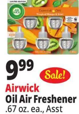 Ocean State Job Lot Airwick Oil Air Freshener offer