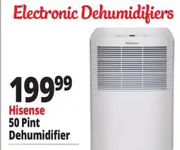 Ocean State Job Lot Hisense 50 Pint Dehumidifier offer