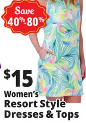 Ocean State Job Lot Women's Resort Style Dresses & Tops offer
