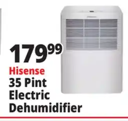 Ocean State Job Lot Hisense 35 Pint Electric Dehumidifier offer