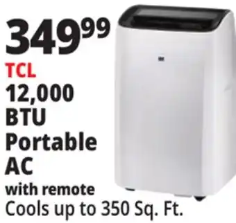 Ocean State Job Lot TCL 12,000 BTU Portable AC offer