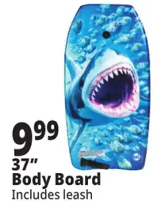 Ocean State Job Lot 37 Body Board offer