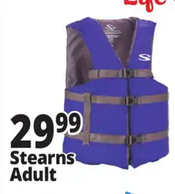 Ocean State Job Lot Stearns Adult Life Vests offer