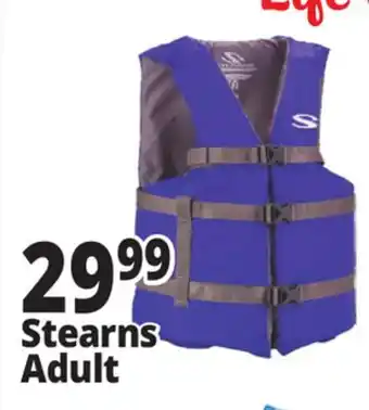 Ocean State Job Lot Stearns Adult Life Vests offer