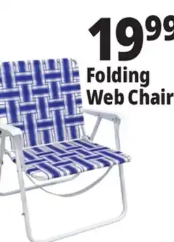 Ocean State Job Lot Folding Web Chair offer