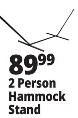 Ocean State Job Lot 2 Person Hammock Stand offer