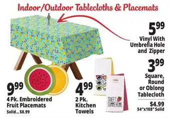 Ocean State Job Lot kitchen linens offer