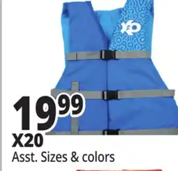 Ocean State Job Lot X20 Life Vests offer