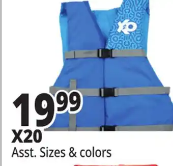 Ocean State Job Lot X20 Life Vests offer