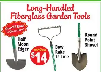 Ocean State Job Lot Long-Handled Fiberglass Garden Tools offer