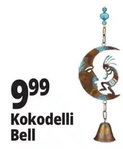 Ocean State Job Lot Kokodelli Bell Wind Chimes offer