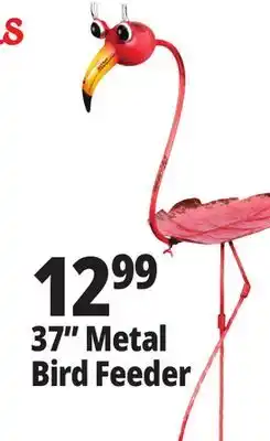 Ocean State Job Lot 37 Metal Bird Feeder offer