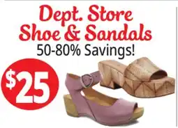 Ocean State Job Lot Dept. Store Shoe & Sandals offer