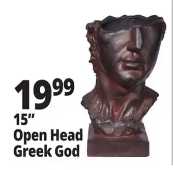 Ocean State Job Lot 15 Open Head Greek God offer