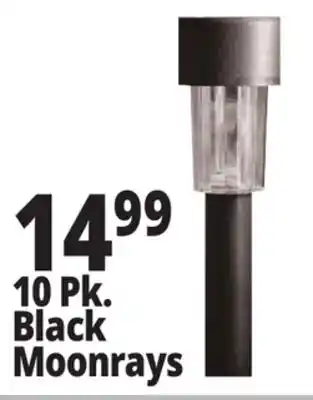 Ocean State Job Lot 10 Pk. Black Moonrays offer