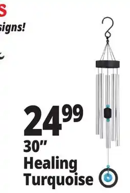 Ocean State Job Lot 30 Healing Turquoise Wind Chimes offer