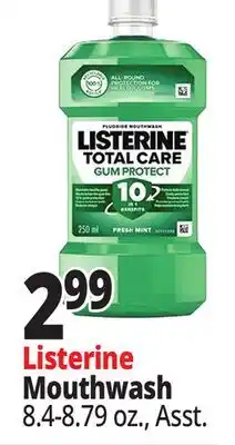 Ocean State Job Lot Listerine Mouthwash offer
