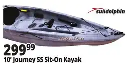 Ocean State Job Lot 10' Journey SS Sit-On Kayak offer