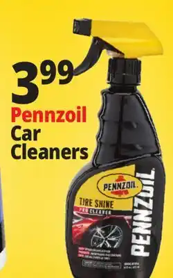 Ocean State Job Lot Pennzoil Car Cleaners offer