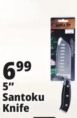 Ocean State Job Lot 5 Santoku Knife offer