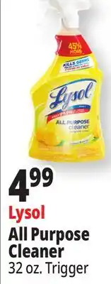 Ocean State Job Lot Lysol All Purpose Cleaner offer