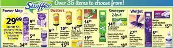 Ocean State Job Lot Swiffer offer