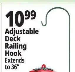 Ocean State Job Lot Adjustable Deck Railing Hook offer