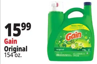 Ocean State Job Lot Gain + Aroma Boost Original Laundry Detergent 154 oz offer