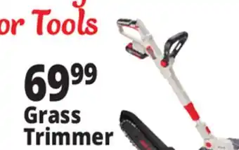 Ocean State Job Lot Rechargeable Cordless Grass Trimmer offer