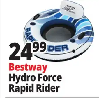 Ocean State Job Lot Bestway Hydro-Force Rapid Rider Tube 53 offer