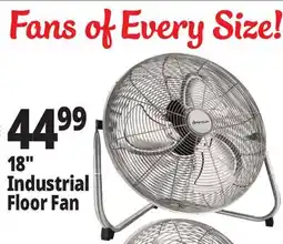 Ocean State Job Lot Penguin High Velocity Floor Fan 18 offer