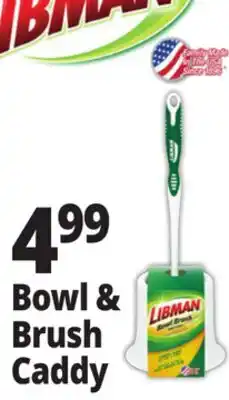 Ocean State Job Lot Bowl Brush & Caddy offer