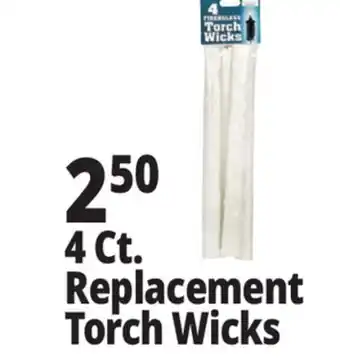 Ocean State Job Lot Fiberglass Torch Wicks 4 Pack offer