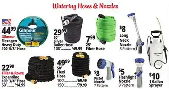 Ocean State Job Lot Watering Hoses & Nozzles offer